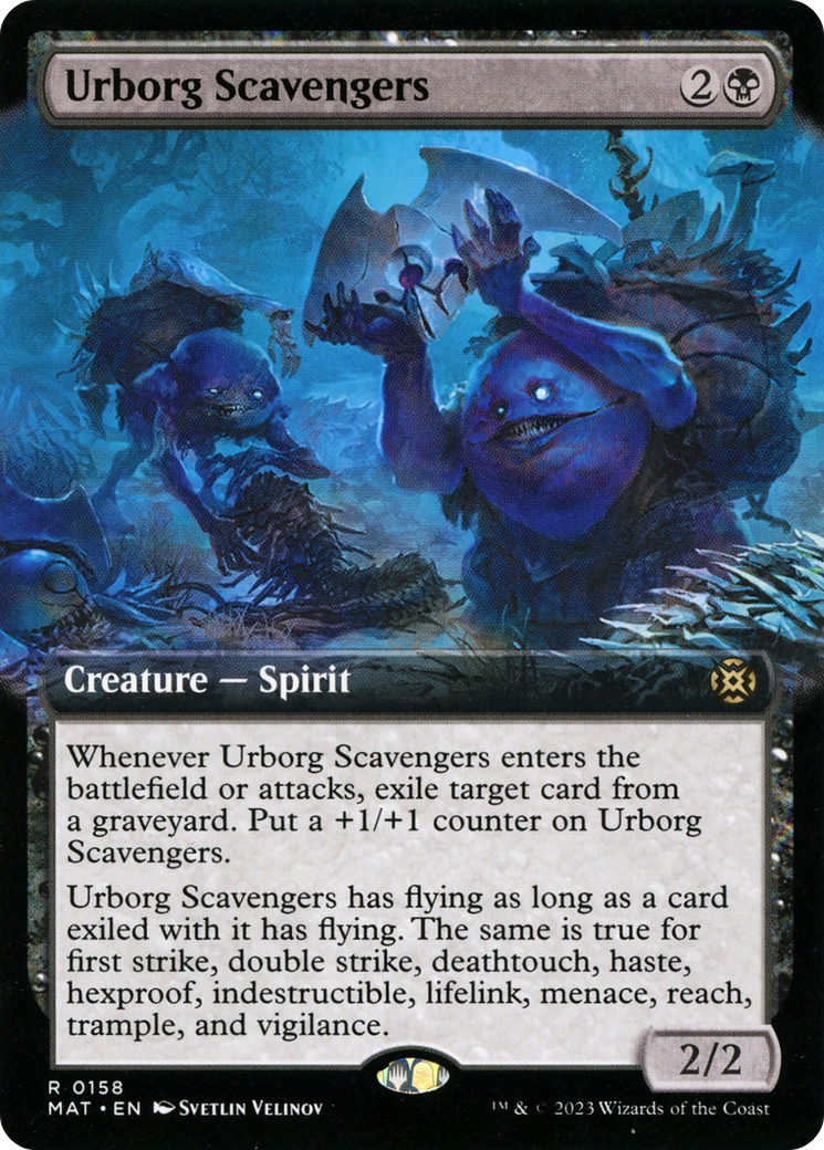 Urborg Scavengers (Extended Art) [March of the Machine: The Aftermath] | Boutique FDB TCG