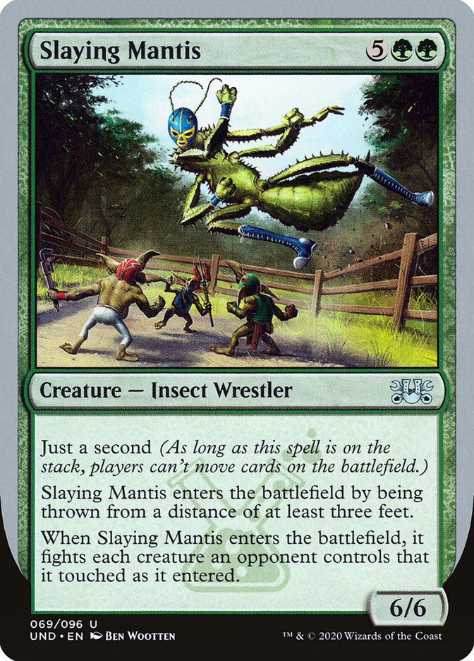 Slaying Mantis [Unsanctioned] | Boutique FDB TCG