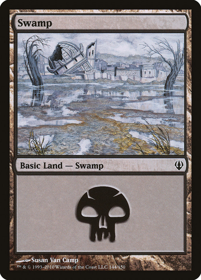 Swamp (144) [Archenemy] | Boutique FDB TCG