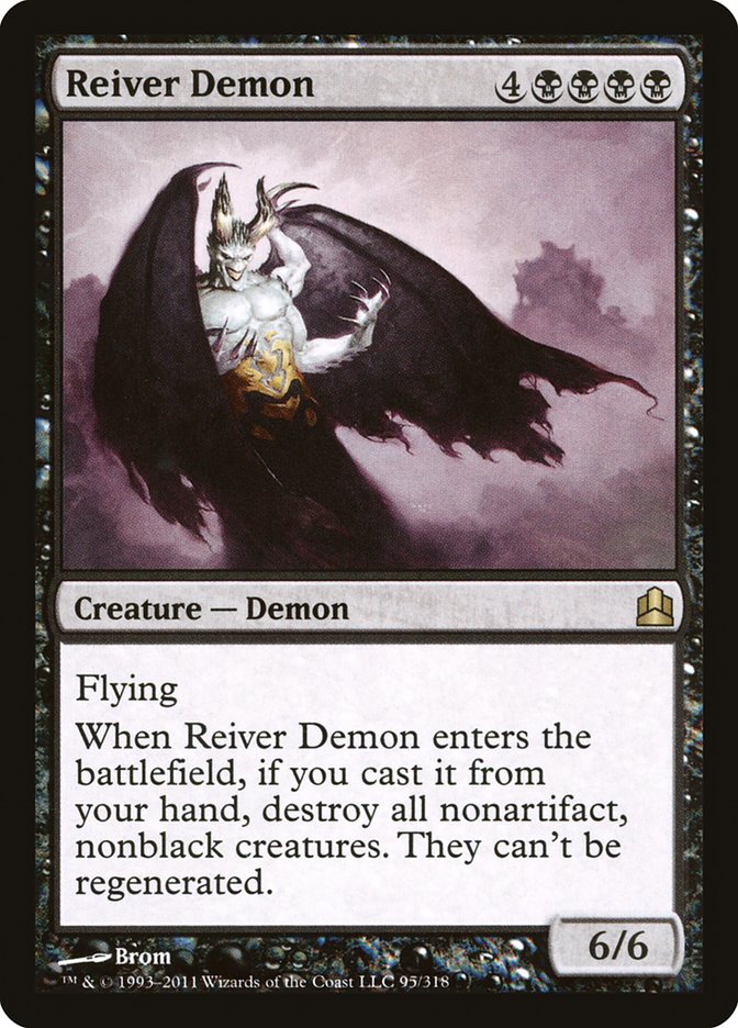 Reiver Demon [Commander 2011] | Boutique FDB TCG