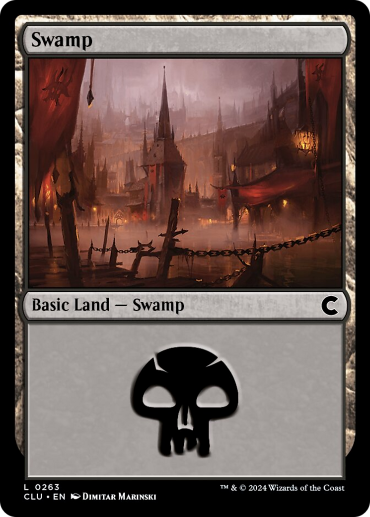 Swamp (0263) [Ravnica: Clue Edition] | Boutique FDB TCG