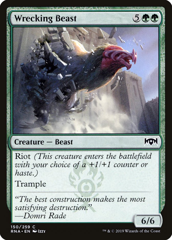 Wrecking Beast [Ravnica Allegiance] | Boutique FDB TCG