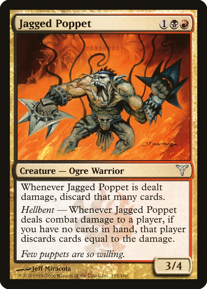 Jagged Poppet [Dissension] | Boutique FDB TCG