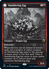 Smoldering Egg // Ashmouth Dragon [Innistrad: Double Feature] | Boutique FDB TCG