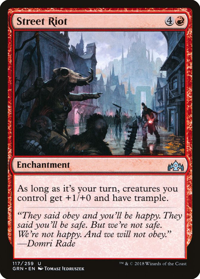 Street Riot [Guilds of Ravnica] | Boutique FDB TCG