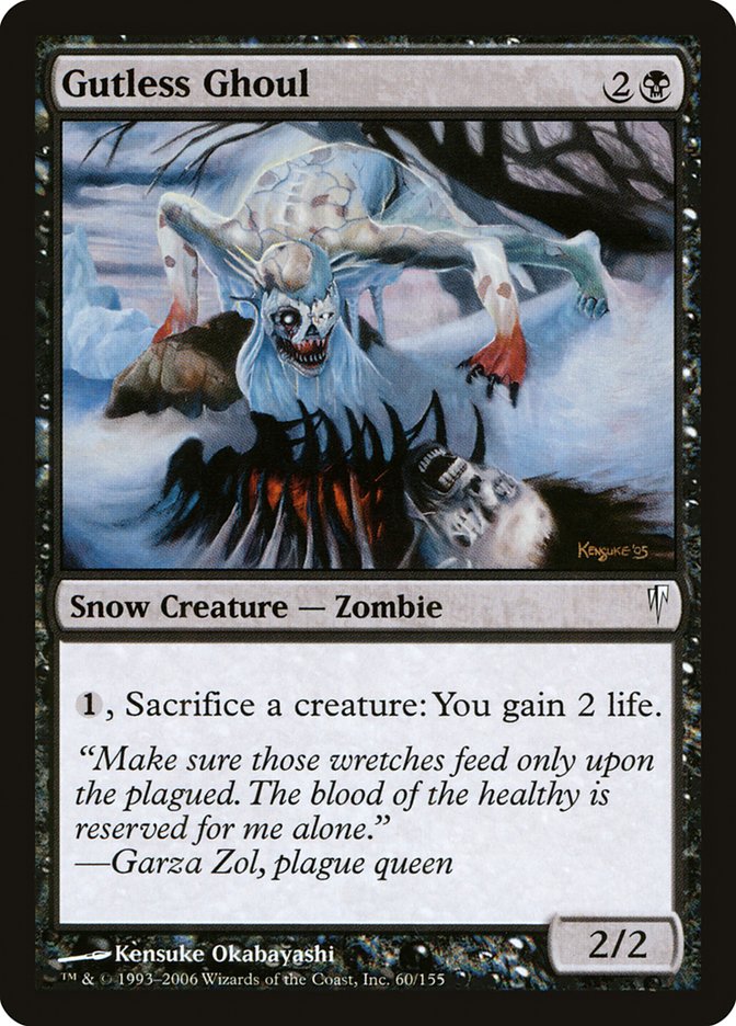 Gutless Ghoul [Coldsnap] | Boutique FDB TCG