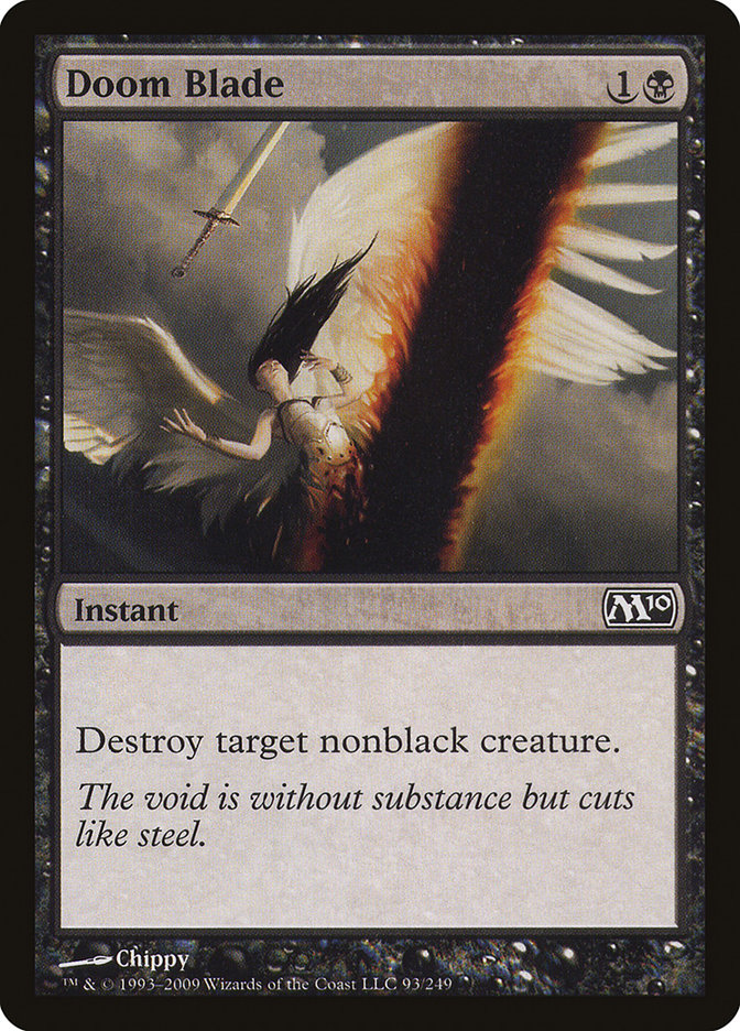Doom Blade [Magic 2010] | Boutique FDB TCG