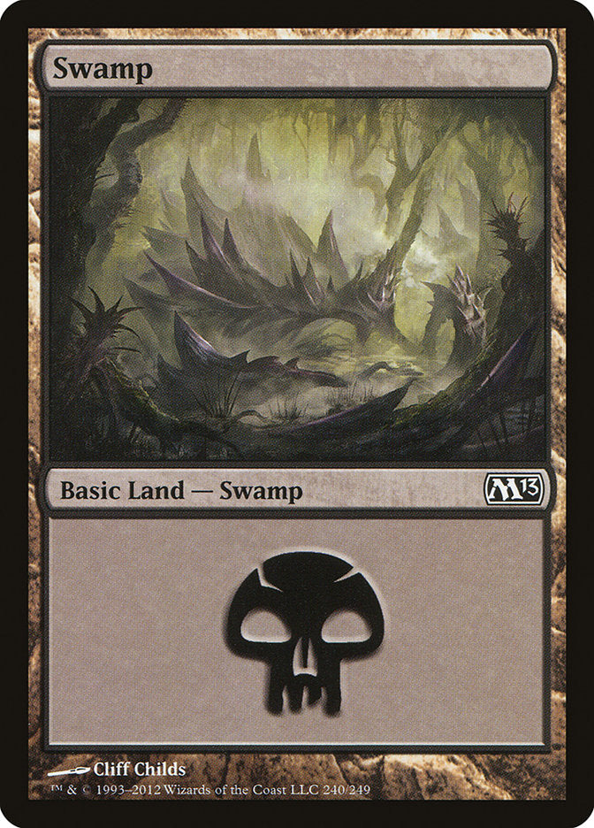 Swamp (240) [Magic 2013] | Boutique FDB TCG