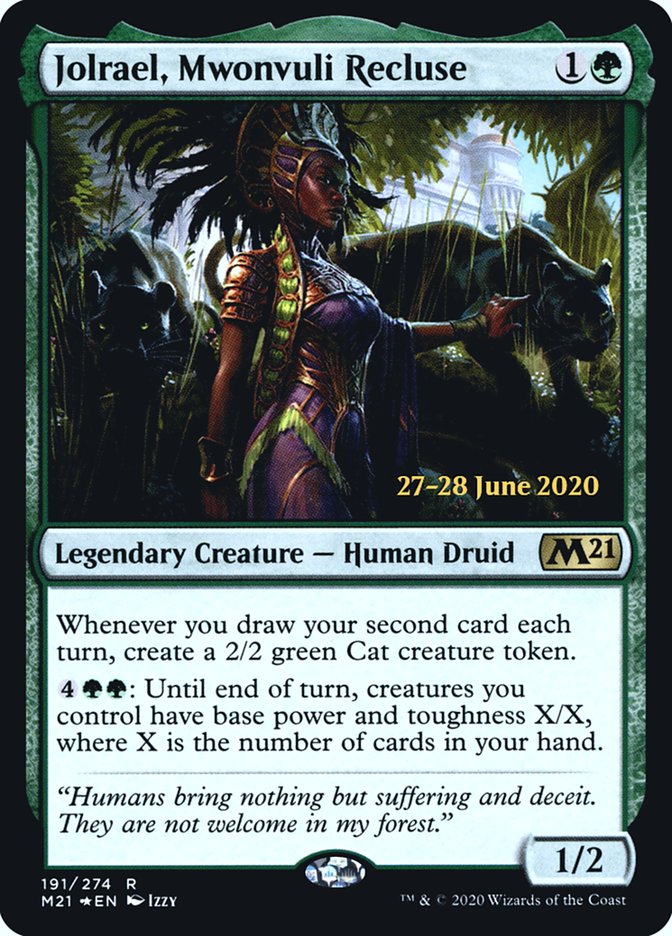 Jolrael, Mwonvuli Recluse [Core Set 2021 Prerelease Promos] | Boutique FDB TCG