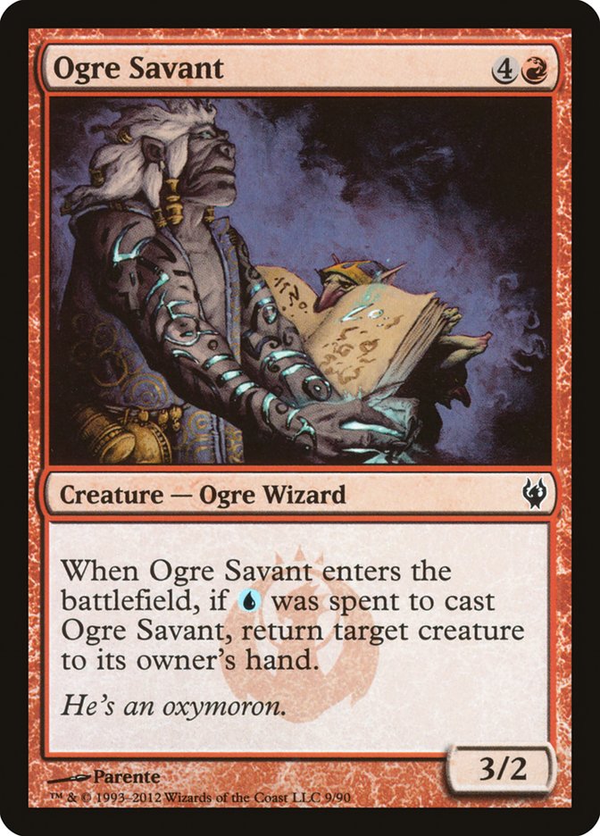 Ogre Savant [Duel Decks: Izzet vs. Golgari] | Boutique FDB TCG