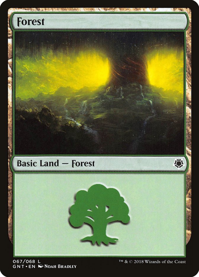 Forest (67) [Game Night 2018] | Boutique FDB TCG