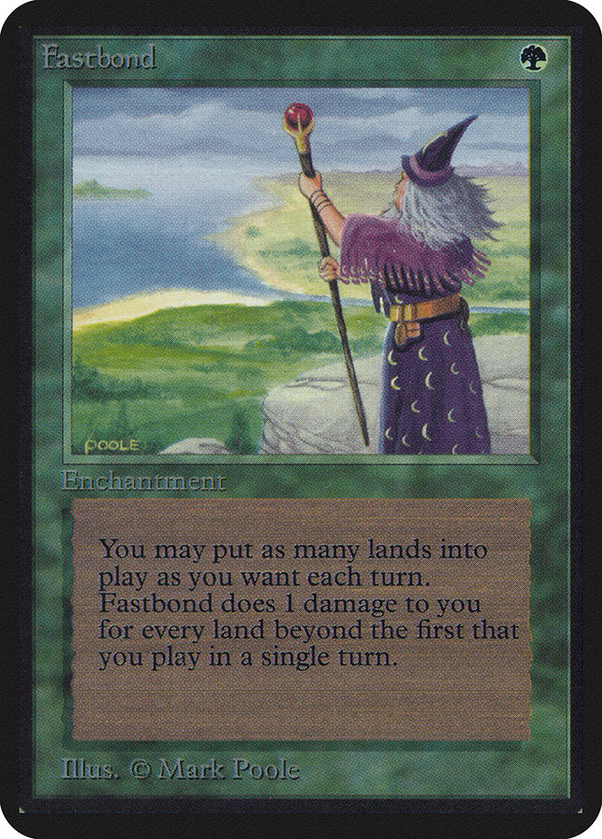 Fastbond [Alpha Edition] | Boutique FDB TCG