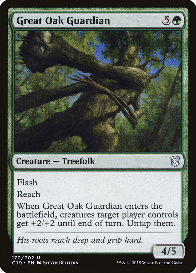 Great Oak Guardian [Commander 2019] | Boutique FDB TCG