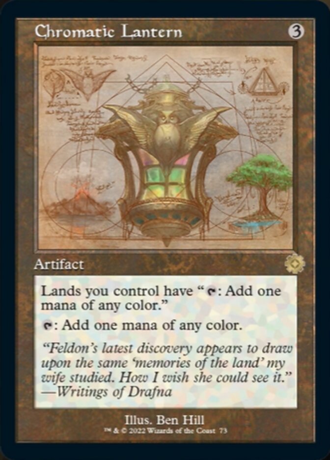 Chromatic Lantern (Retro Schematic) [The Brothers' War Retro Artifacts] | Boutique FDB TCG