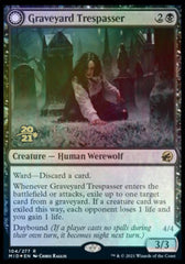 Graveyard Trespasser // Graveyard Glutton [Innistrad: Midnight Hunt Prerelease Promos] | Boutique FDB TCG