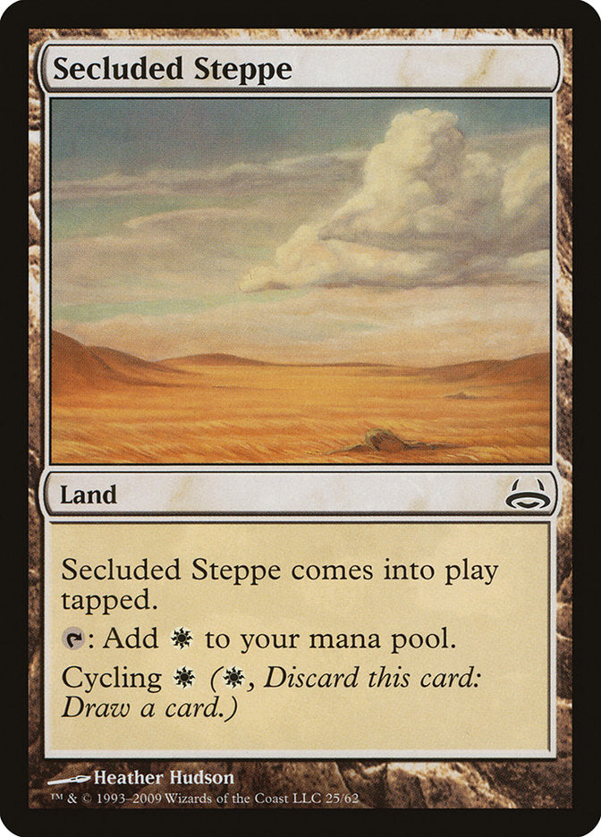 Secluded Steppe [Duel Decks: Divine vs. Demonic] | Boutique FDB TCG