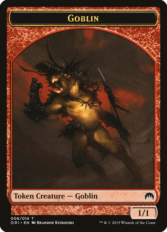 Goblin Token [Magic Origins Tokens] | Boutique FDB TCG