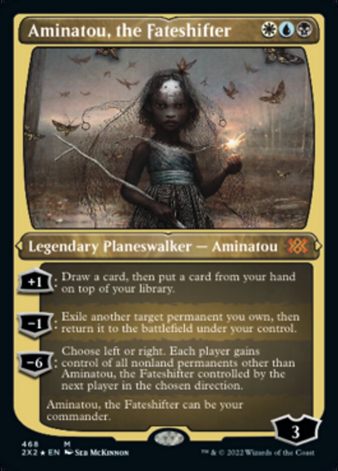 Aminatou, the Fateshifter (Foil Etched) [Double Masters 2022] | Boutique FDB TCG