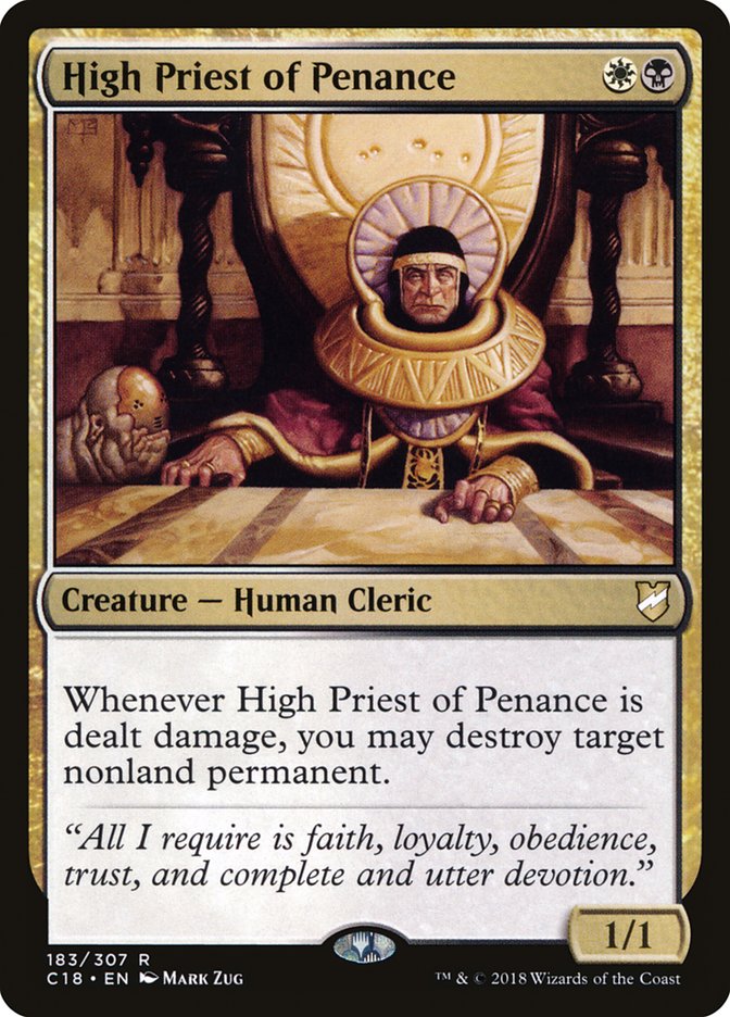 High Priest of Penance [Commander 2018] | Boutique FDB TCG