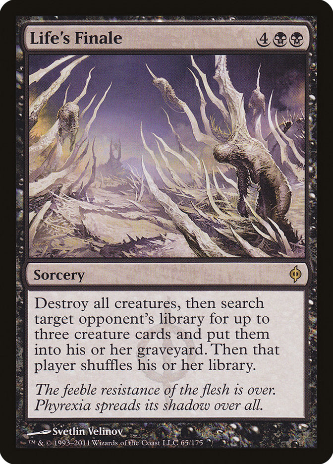 Life's Finale [New Phyrexia] | Boutique FDB TCG