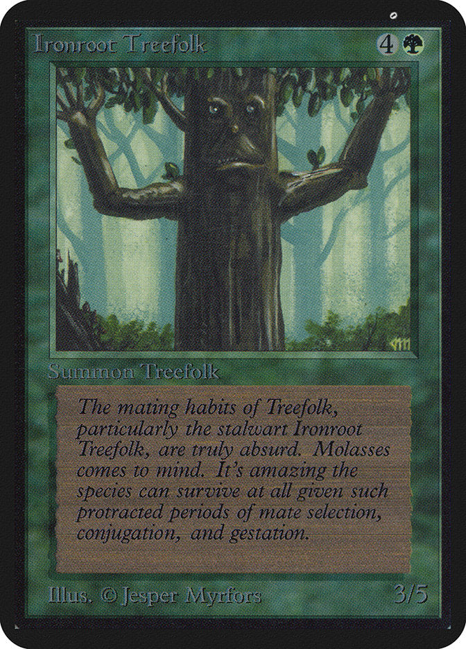 Ironroot Treefolk [Alpha Edition] | Boutique FDB TCG