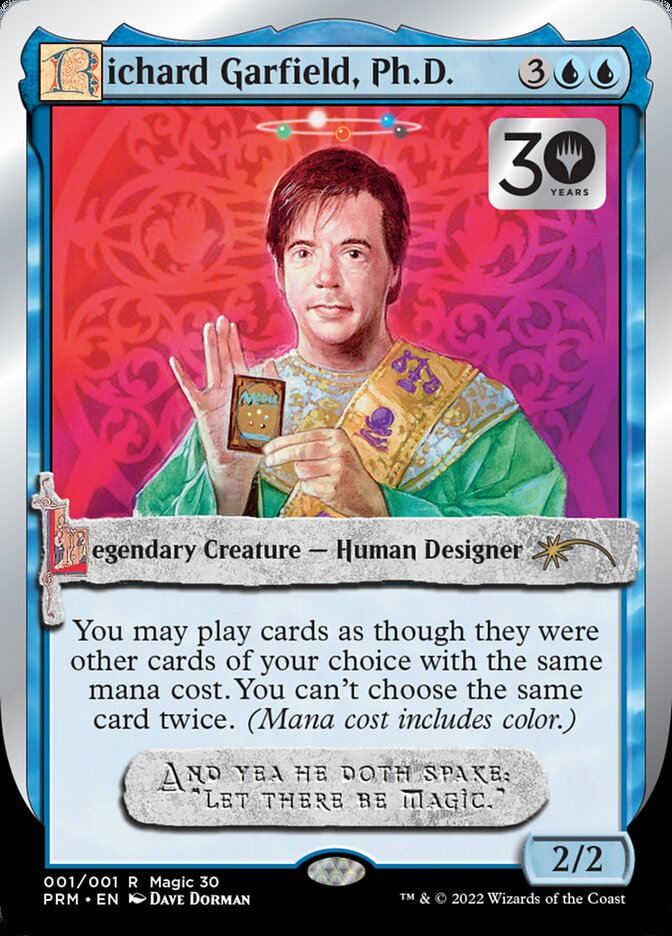 Richard Garfield, Ph.D. [30th Anniversary Promos] | Boutique FDB TCG