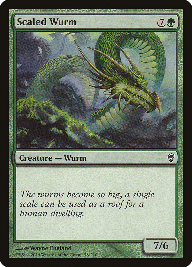 Scaled Wurm [Conspiracy] | Boutique FDB TCG