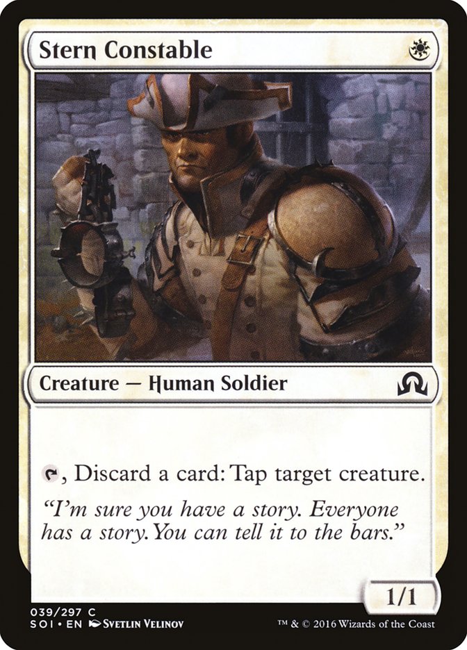 Stern Constable [Shadows over Innistrad] | Boutique FDB TCG