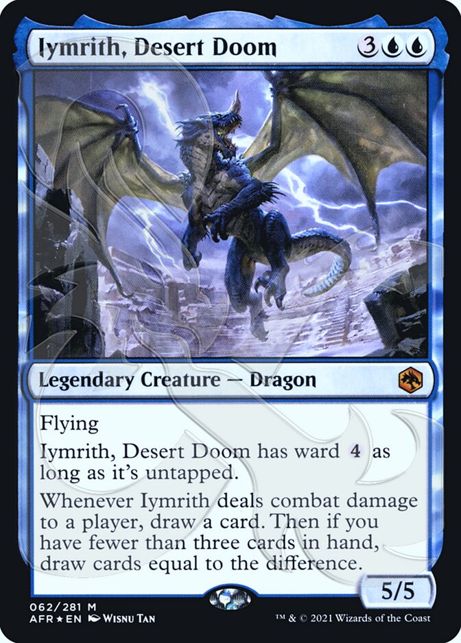 Iymrith, Desert Doom (Ampersand Promo) [Dungeons & Dragons: Adventures in the Forgotten Realms Promos] | Boutique FDB TCG