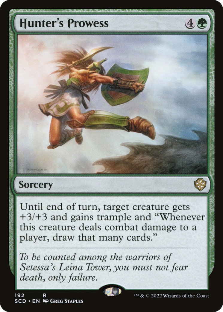 Hunter's Prowess [Starter Commander Decks] | Boutique FDB TCG