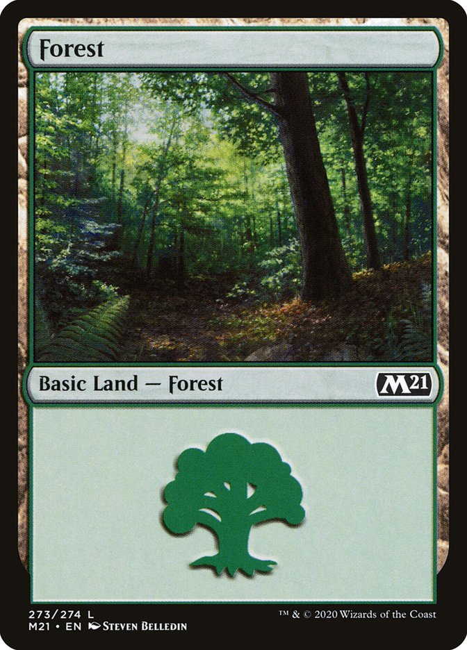 Forest (273) [Core Set 2021] | Boutique FDB TCG