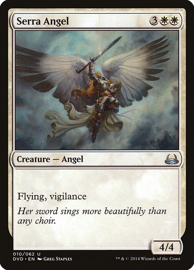 Serra Angel (Divine vs. Demonic) [Duel Decks Anthology] | Boutique FDB TCG