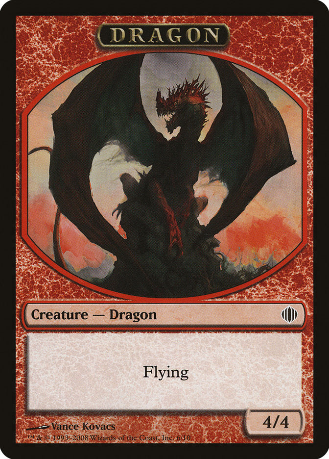 Dragon Token [Shards of Alara Tokens] | Boutique FDB TCG