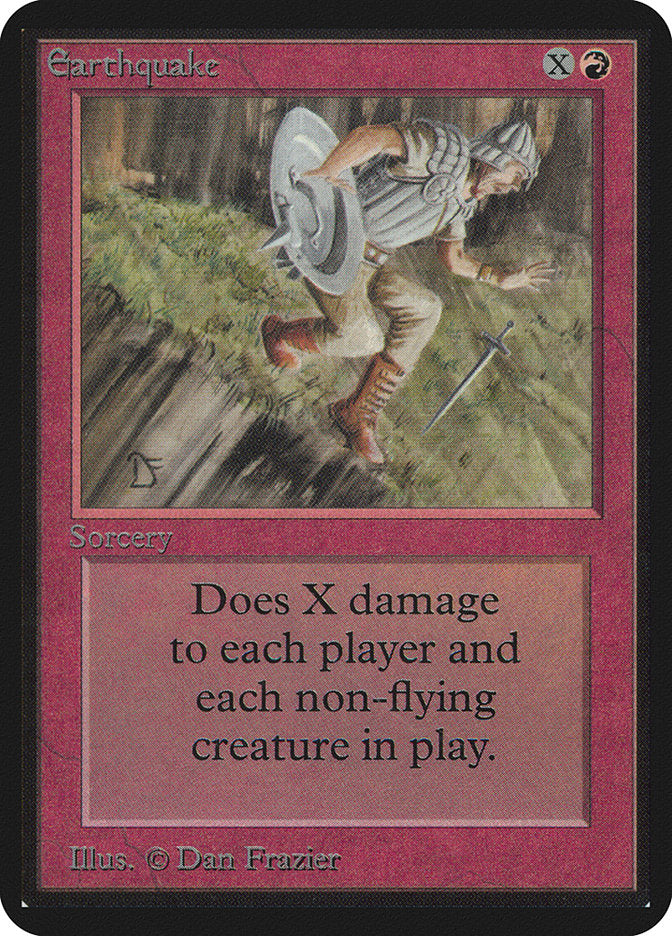 Earthquake [Alpha Edition] | Boutique FDB TCG