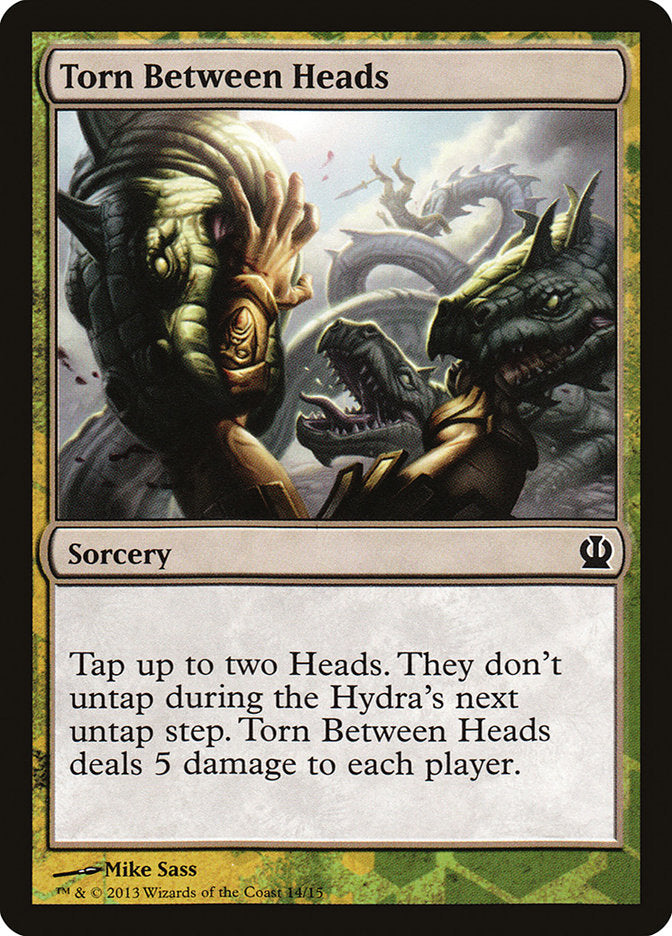 Torn Between Heads [Theros Face the Hydra] | Boutique FDB TCG