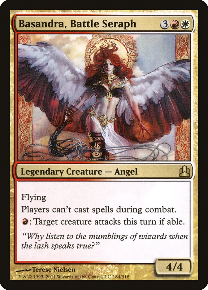 Basandra, Battle Seraph [Commander 2011] | Boutique FDB TCG