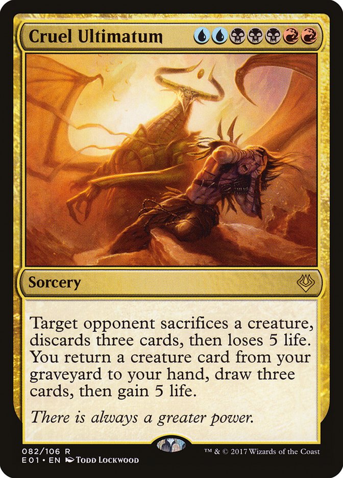 Cruel Ultimatum [Archenemy: Nicol Bolas] | Boutique FDB TCG