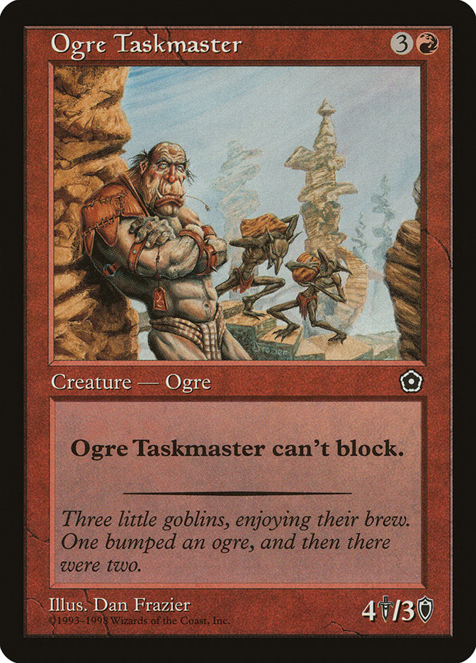 Ogre Taskmaster [Portal Second Age] | Boutique FDB TCG