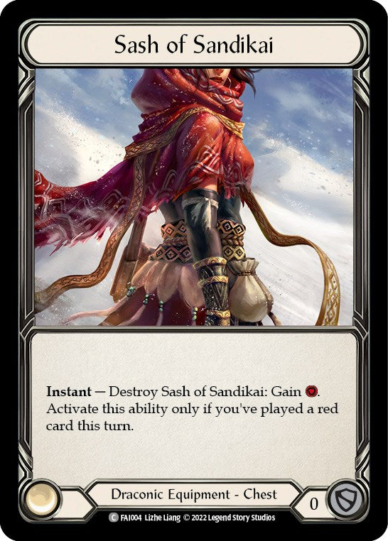 Sash of Sandikai [FAI004] (Uprising Fai Blitz Deck) | Boutique FDB TCG