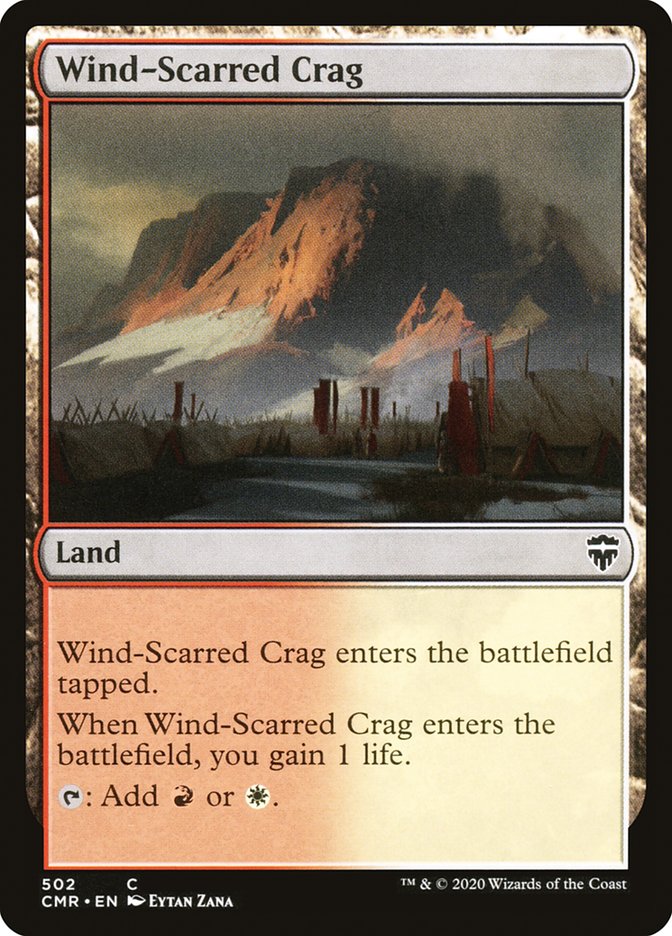 Wind-Scarred Crag [Commander Legends] | Boutique FDB TCG