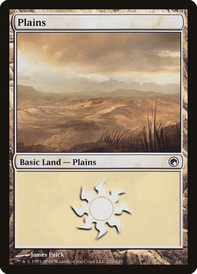 Plains (232) [Scars of Mirrodin] | Boutique FDB TCG