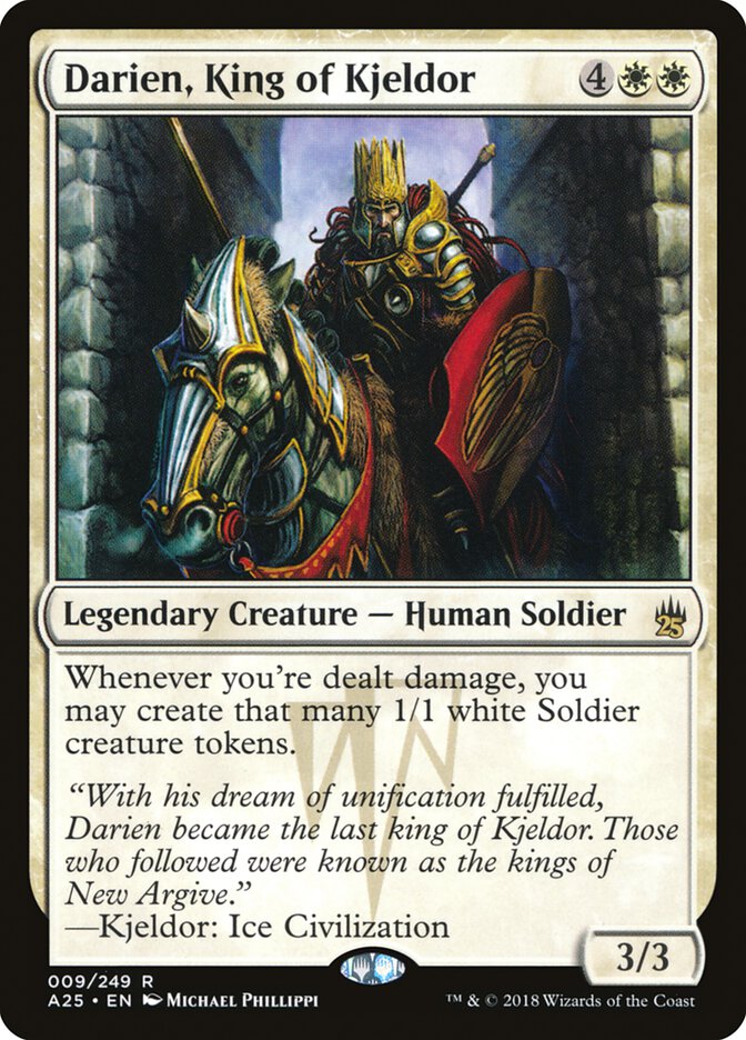 Darien, King of Kjeldor [Masters 25] | Boutique FDB TCG