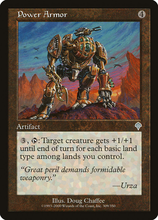 Power Armor [Invasion] | Boutique FDB TCG