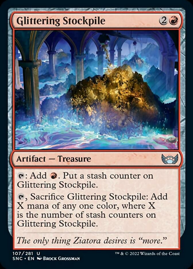 Glittering Stockpile [Streets of New Capenna] | Boutique FDB TCG