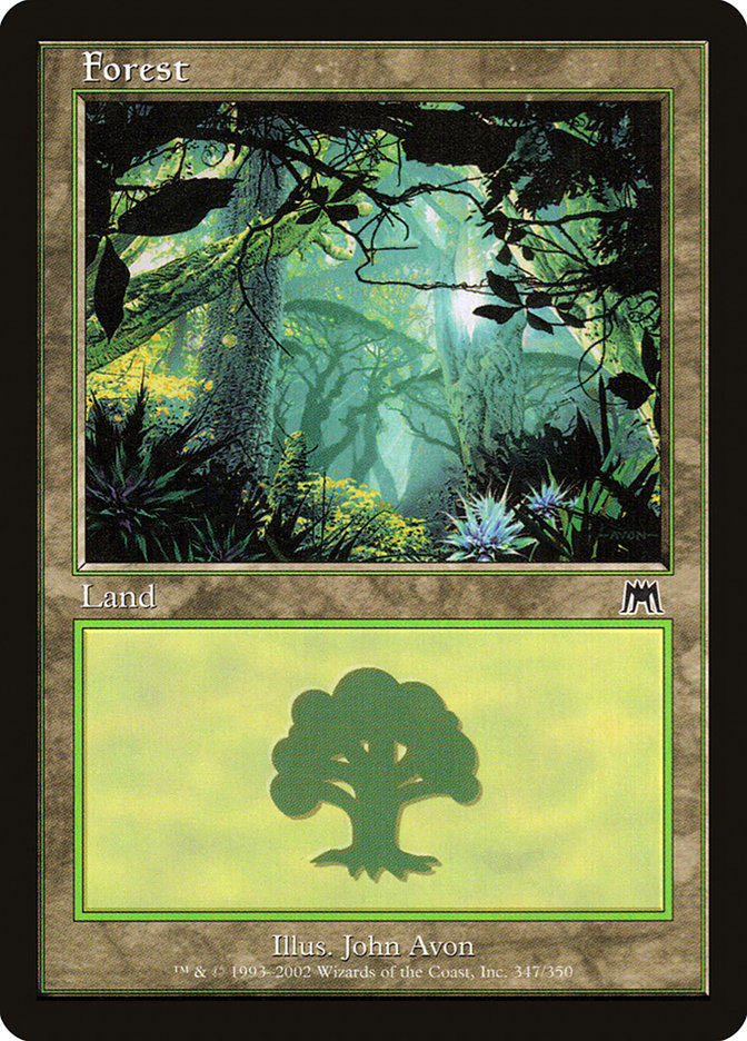 Forest (347) [Onslaught] | Boutique FDB TCG