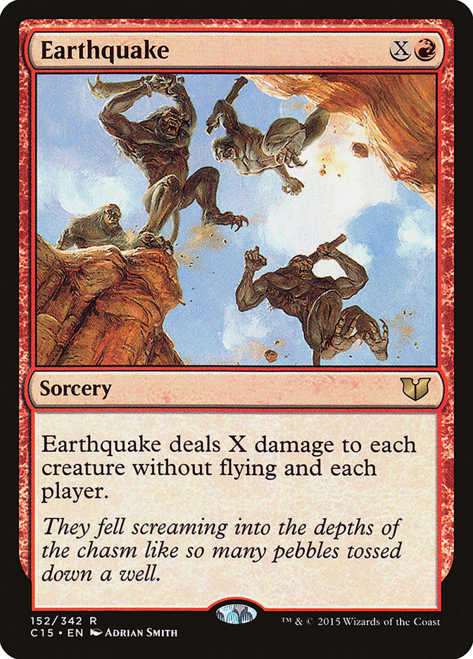 Earthquake [Commander 2015] | Boutique FDB TCG