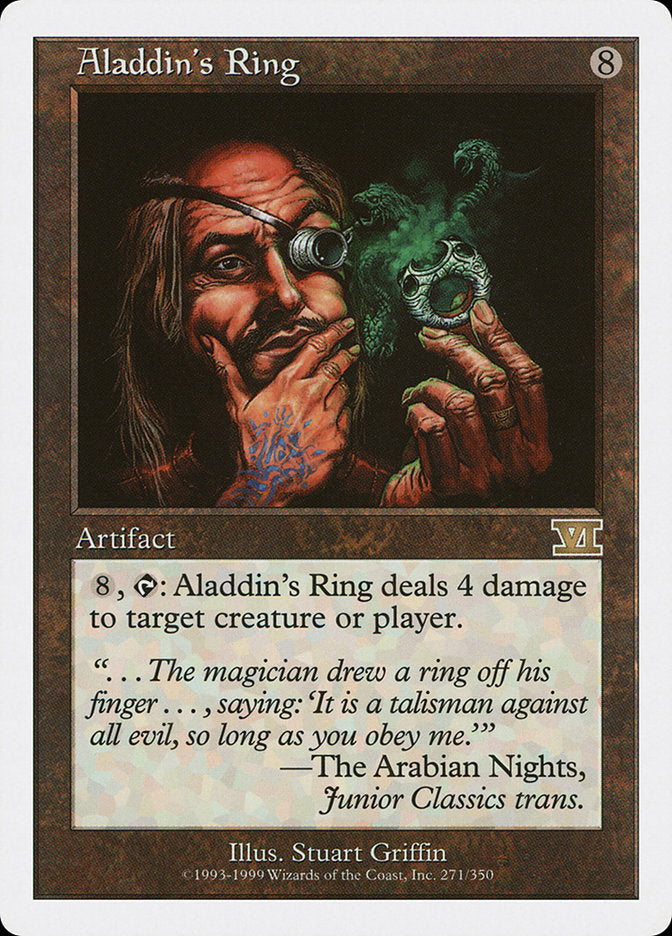 Aladdin's Ring [Classic Sixth Edition] | Boutique FDB TCG