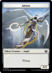 Angel (3) // Demon Double-Sided Token [March of the Machine Commander Tokens] | Boutique FDB TCG