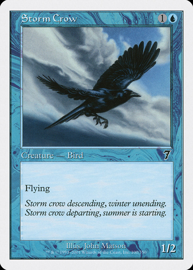 Storm Crow [Seventh Edition] | Boutique FDB TCG