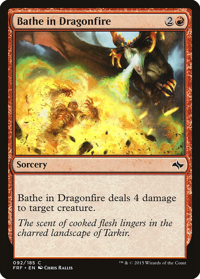 Bathe in Dragonfire [Fate Reforged] | Boutique FDB TCG